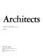 Macmillan encyclopedia of architects /