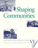 Shaping communities /