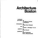 Architecture, Boston /