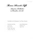 Thomas Alexander Tefft : American architecture in transition, 1845-1860 /