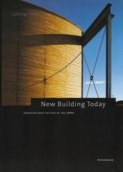 New building today : European architecture of the 1990s /