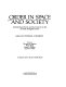 Order in space and society : architectural form and its context in the Scottish Enlightenment /
