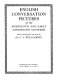 English conversation pictures of the eighteenth and early nineteenth centuries /