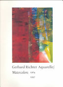 Gerhard Richter Aquarelle = Watercolors, 1964-1997 /