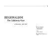 Regionalism : the California view, watercolors, 1929-1945 /