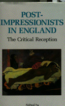 Post-impressionists in England /