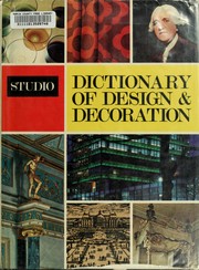 Studio dictionary of design & decoration /