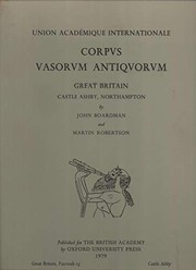 Corpus vasorum antiquorum.