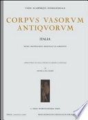Corpus vasorum antiquorum.