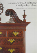 American decorative arts and paintings in the Bayou Bend Collection /