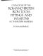 Catalogue of the Romano-British iron tools, fittings and weapons in the British Museum /