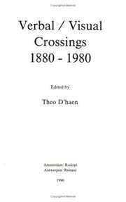 Verbal/visual crossings, 1880-1980 /