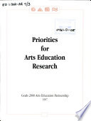 Priorities for arts education research /