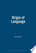 The origin of language /