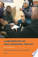A bibliography of sign languages : 2008-2017 /
