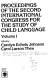 Proceedings of the Second International Congress for the Study of Child Language /