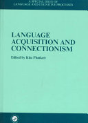 Language acquisition and connectionism /