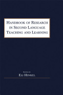 Handbook of research in second language teaching and learning /