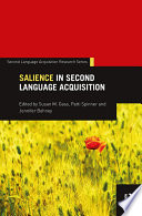 Salience in second language acquisition /