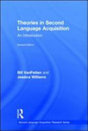 Theories in second language acquisition : an introduction /