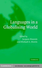 Languages in a globalising world /