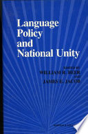 Language policy and national unity /