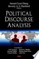 Political discourse analysis /