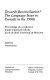 Towards reconciliation? : the language issue in Canada in the 1990s : proceedings of a conference jointly organized with the Ecole de droit, Université de Moncton /