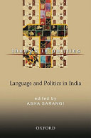 Language and politics in India /