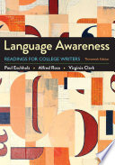 Language awareness : readings for college writers /