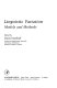 Linguistic variation : models and methods /