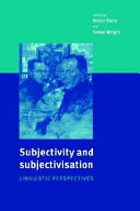 Subjectivity and subjectivisation : linguistic perspectives /