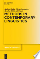 Methods in contemporary linguistics /