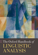 The Oxford handbook of linguistic analysis /