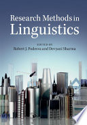 Research methods in linguistics /