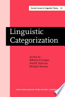 Linguistic categorization /