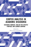 Corpus analysis in different genres : academic discourse and learner corpora /