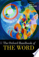 The Oxford handbook of the word /