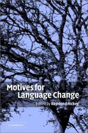 Motives for language change /