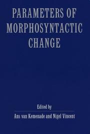 Parameters of morphosyntactic change /