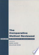 The comparative method reviewed : regularity and irregularity in language change /
