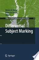 Differential subject marking /