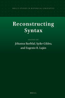 Reconstructing syntax /