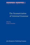 The Parametrization of universal grammar /