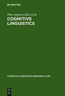 Cognitive linguistics, foundations, scope, and methodology /