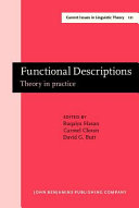 Functional descriptions : theory in practice /