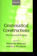 Grammatical constructions : their form and meaning /