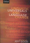 Linguistic universals and language change /