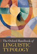 The Oxford handbook of linguistic typology /