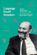 Language sound structure : studies in phonology /